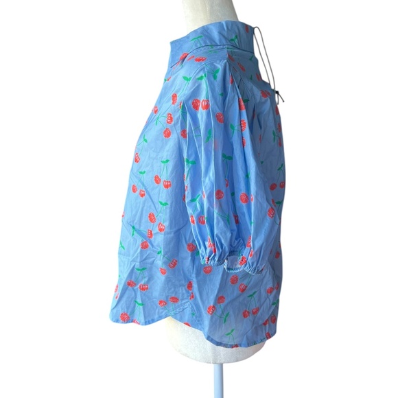 Sweet Cherry Pie Blouse NWT Quirky - Picture 3 of 5